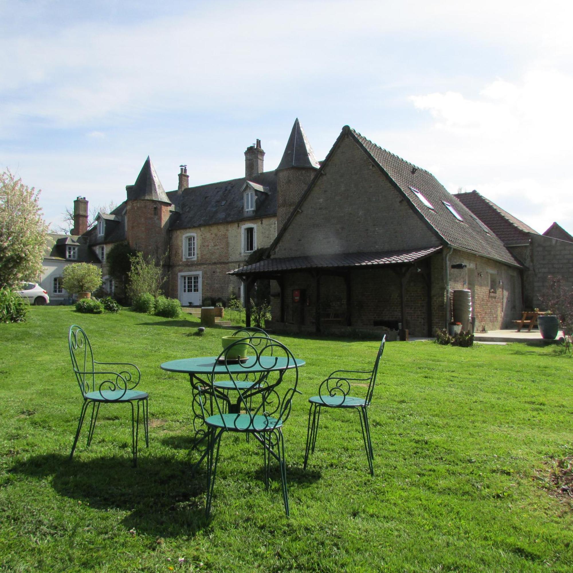 Gite Manoir Les Camps Greslins Questrecques Eksteriør bilde